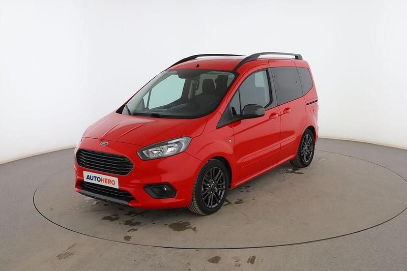 Rojo Usado 2019 Ford Tourneo Courier Sport Monovolumen | 15.199 € (Precio justo) - Imagen 1/3