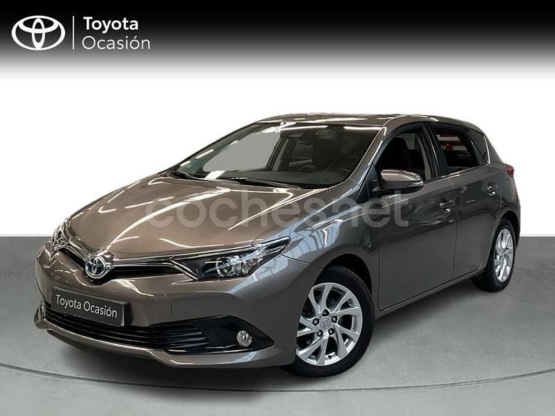 Beige Usado 2017 Toyota Auris Hybrid Active Berlina | 16.500 € (Caro) - Imagen 1/4