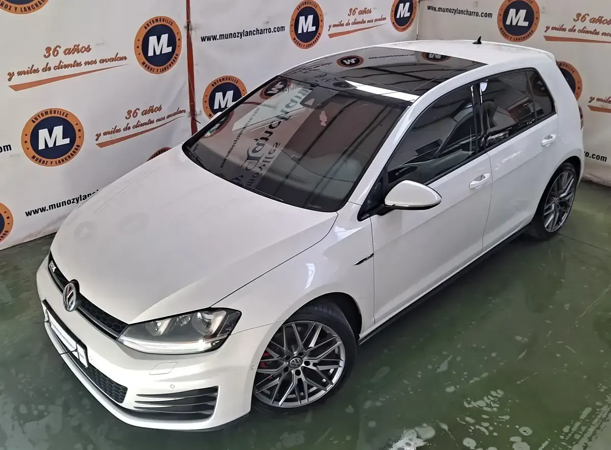 Usado VW Golf VII GTD 184 CV (135 kW) 2014 Blanco Berlina