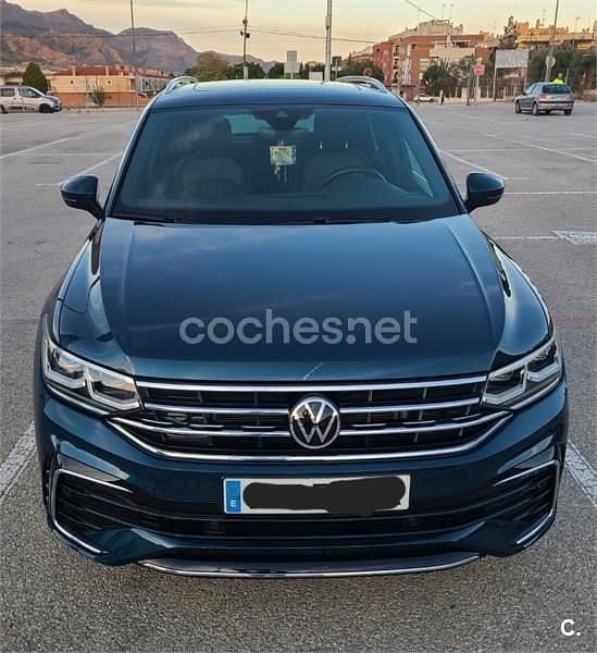 Verde Usado 2021 VW Tiguan R-line SUV | 31.500 € (Precio justo) - Imagen 1/4
