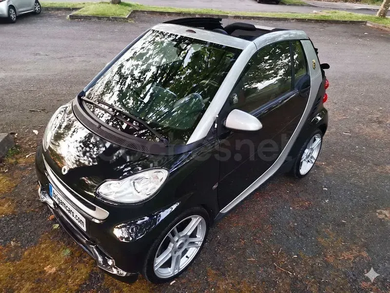 Usado Smart ForTwo Cabrio Passion 71 CV (52 kW) 2010 Negro Descapotable