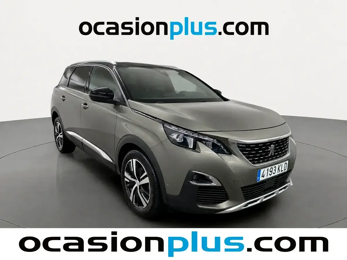 Usado Peugeot 5008 GT-line 130 CV (95 kW) 2018 Gris SUV