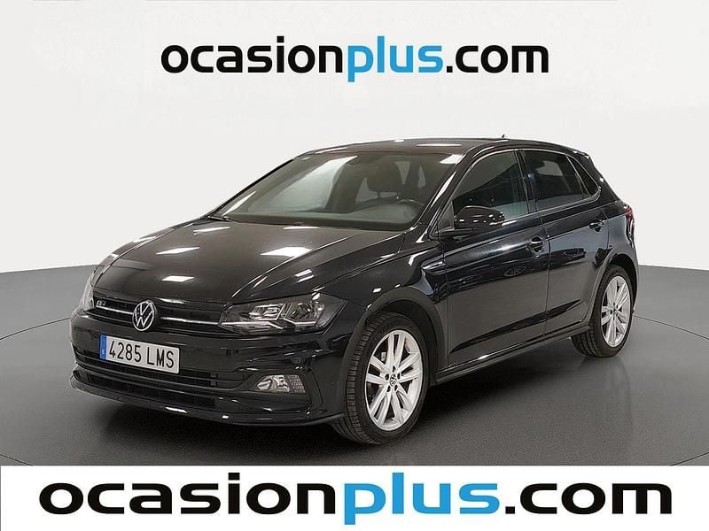 Usado VW Polo R-line 95 CV (69 kW) 2021 Negro Utilitario