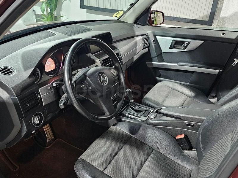 Usado Mercedes GLK220 170 CV (125 kW) 2012 Granate SUV