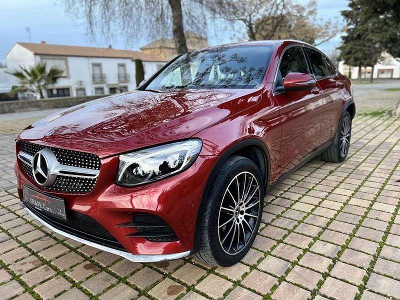 Rojo Usado 2019 Mercedes GLC350 Coupe | 37.500 € (Buen precio) - Imagen 1/4