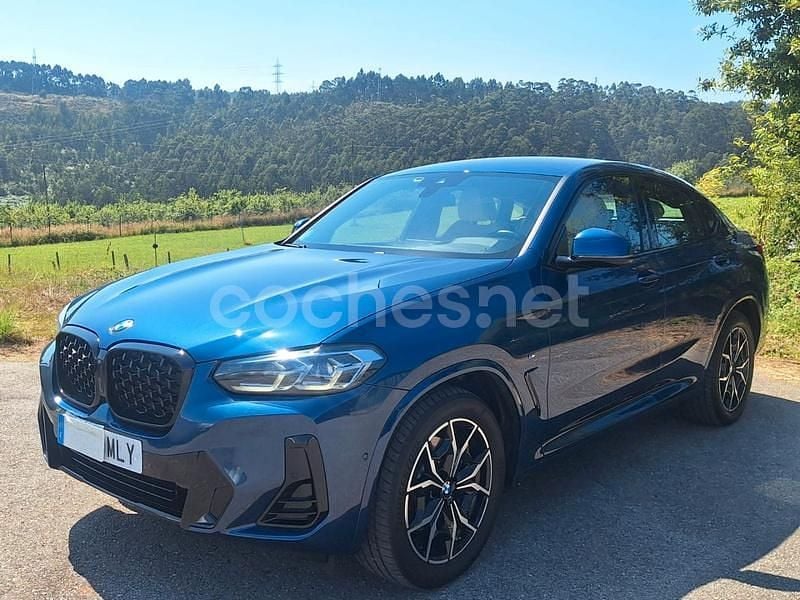 Azul Usado 2023 BMW X4 xLine SUV | 50.000 € (Precio justo) - Imagen 1/4