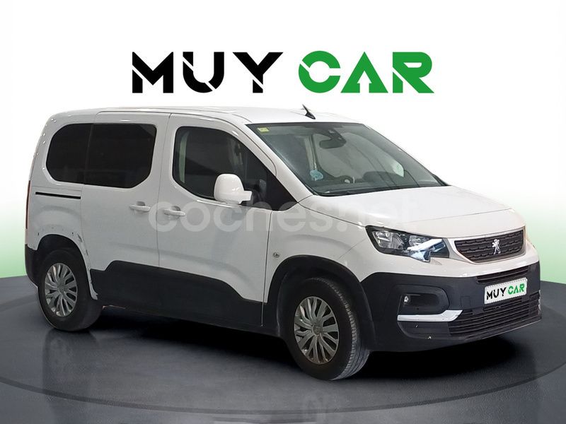 Blanco Usado 2021 Peugeot Rifter Active Monovolumen | 15.490 € (Precio justo) - Imagen 1/4