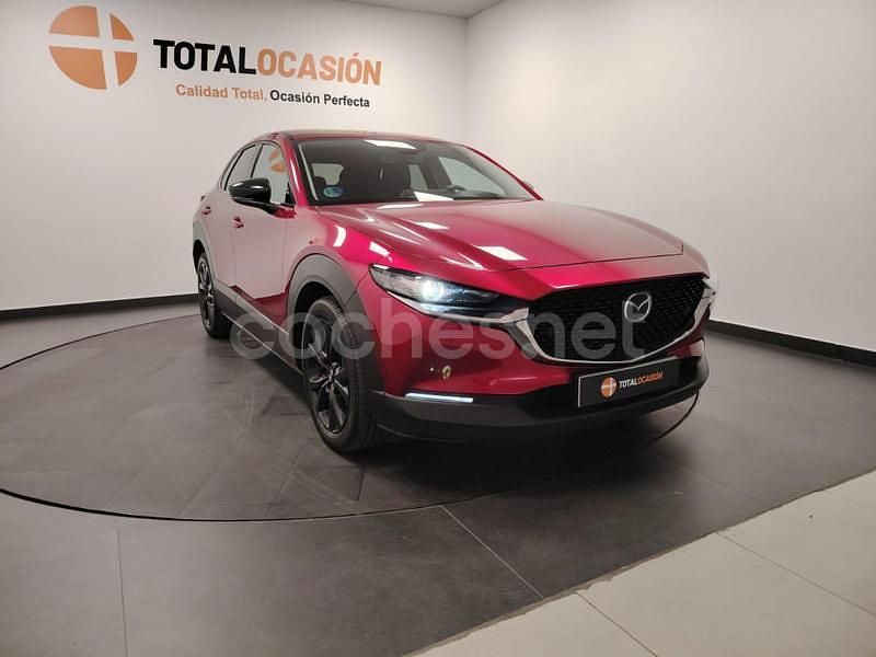 Rojo Usado 2022 Mazda CX-30 Homura-Line SUV | 22.990 € (Buen precio) - Imagen 1/4