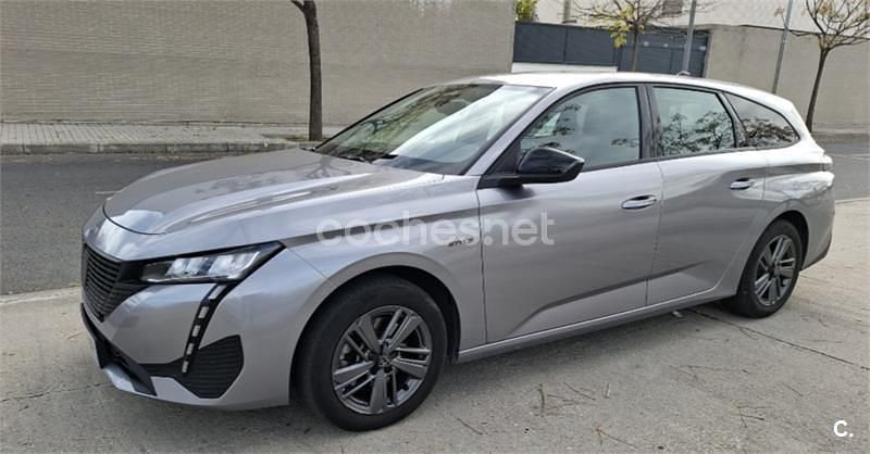 Gris / plata Usado 2024 Peugeot 308 SW Style Familiar | 20.900 € (Precio justo) - Imagen 1/4