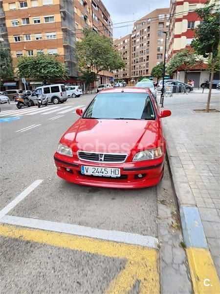 Usado Honda Civic 170 CV (125 kW) 2000 Rojo Berlina