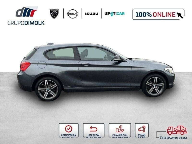 Usado BMW 116 Sport Line 116 CV (85 kW) 2019 Gris Utilitario