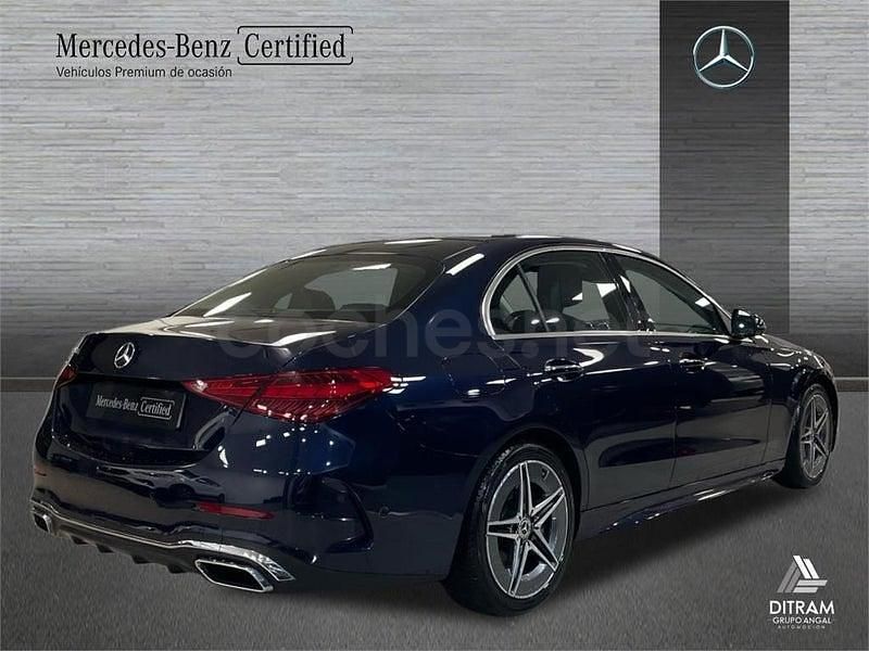 Usado Mercedes C220 200 CV (147 kW) 2023 Azul Berlina