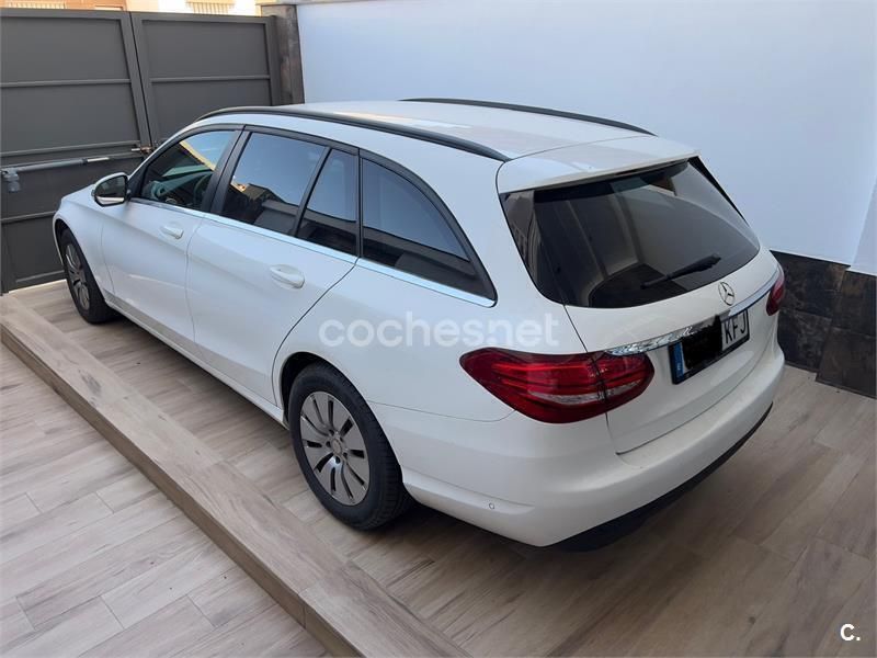 Blanco Usado 2017 Mercedes C200 Familiar | 19.000 € - Imagen 1/3