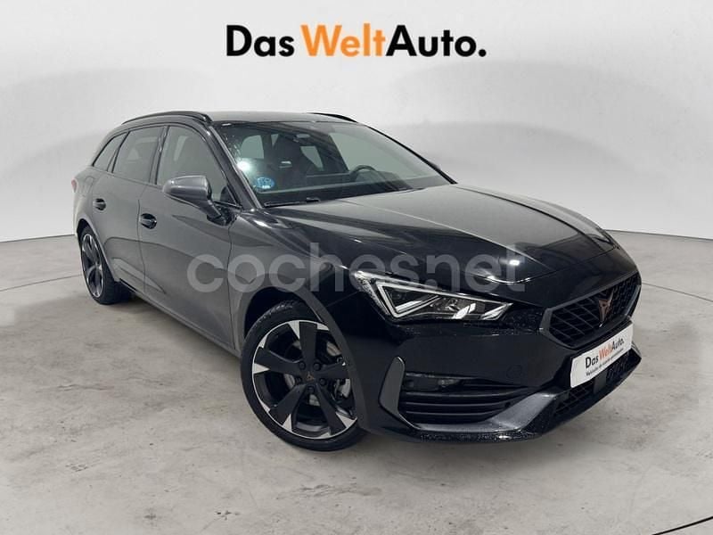 Negro Usado 2023 Cupra Leon Familiar | 28.400 € (Precio justo) - Imagen 1/4