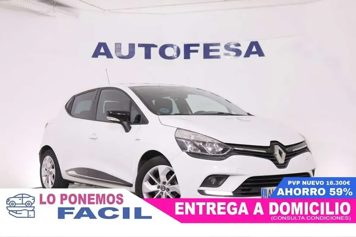 Usado Renault Clio LIMITED 75 CV (55 kW) 2017 Blanco Utilitario