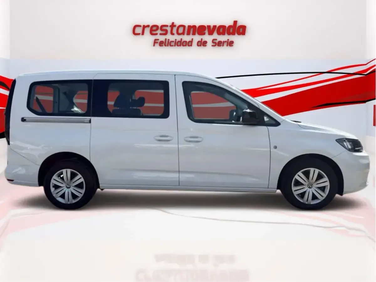 Usado VW Caddy 102 CV (75 kW) 2025 Blanco Monovolumen