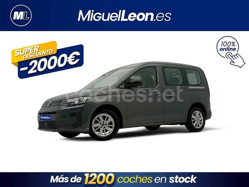 Gris / plata Usado 2023 VW Caddy Monovolumen | 23.985 € (Precio justo) - Imagen 1/3