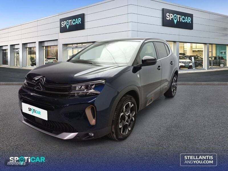 Azul Usado 2023 Citroën C5 Aircross PureTech SUV | 24.790 € (Caro) - Imagen 1/4