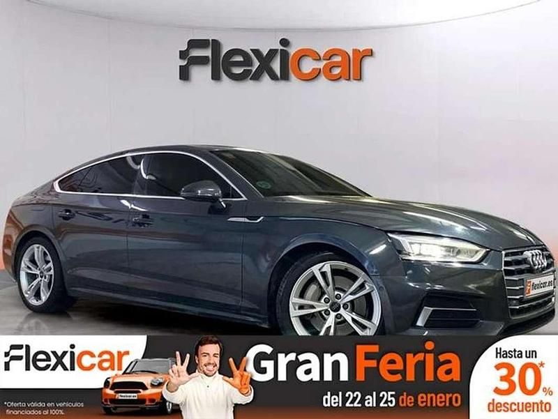 Usado Audi A5 Sportback 252 CV (185 kW) 2017 Gris Utilitario