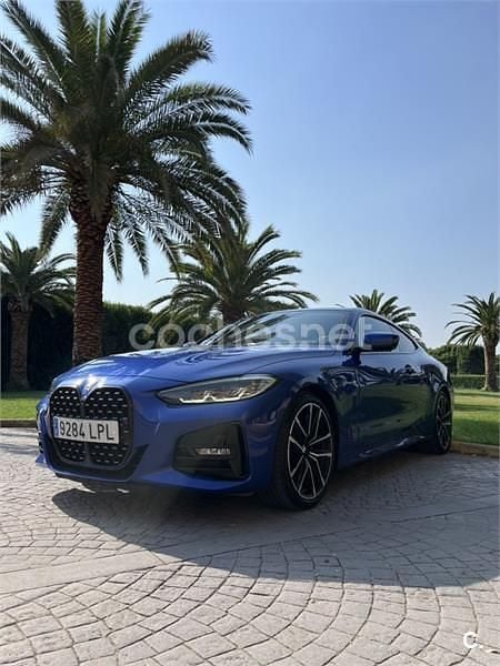 Azul Usado 2021 BMW 420 M Sport Coupe | 38.700 € (Precio justo) - Imagen 1/4
