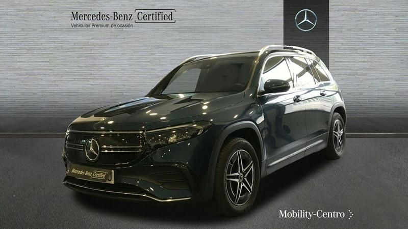 Azul Usado 2023 Mercedes EQB250 AMG line SUV | 34.900 € (Buen precio) - Imagen 1/4