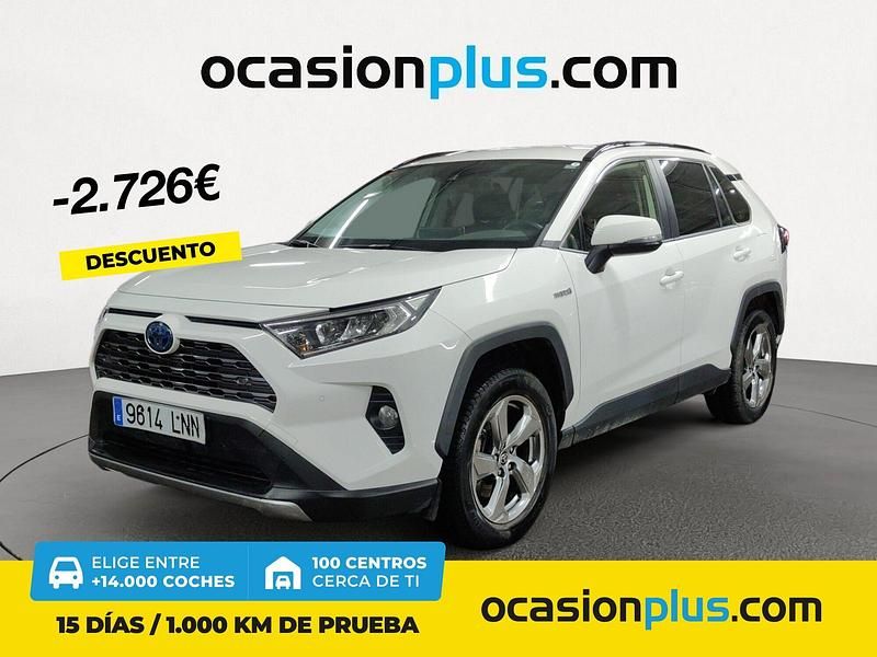 Blanco Usado 2021 Toyota RAV4 Hybrid Advance SUV | 29.990 € (Precio justo) - Imagen 1/4