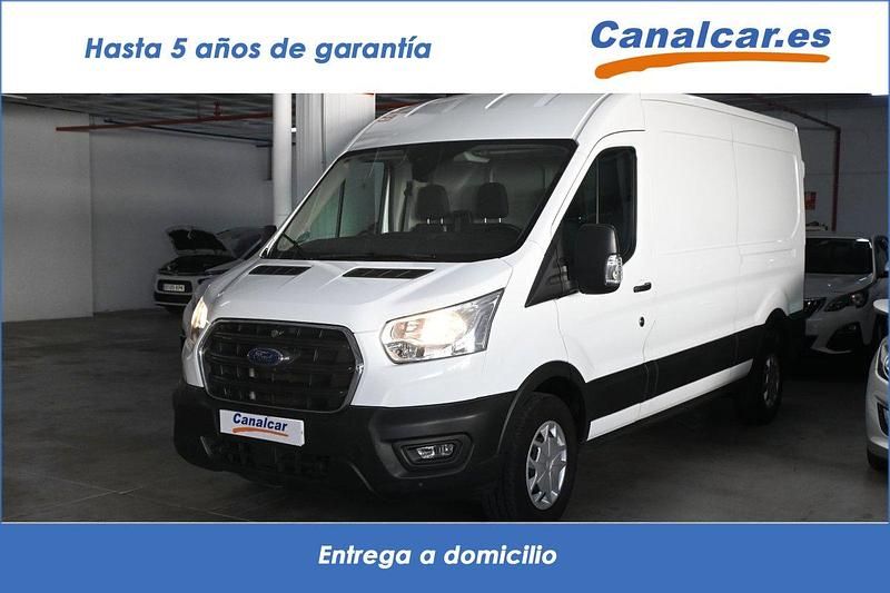 Blanco Usado 2021 Ford Transit Berlina | 22.990 € (Buen precio) - Imagen 1/4