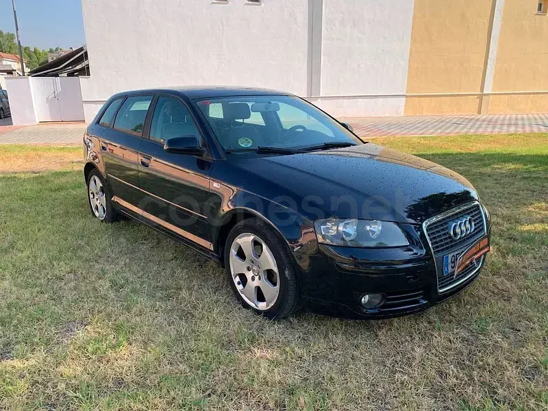 Usado Audi A3 Sportback Ambiente 140 CV (102 kW) 2006 Azul Utilitario