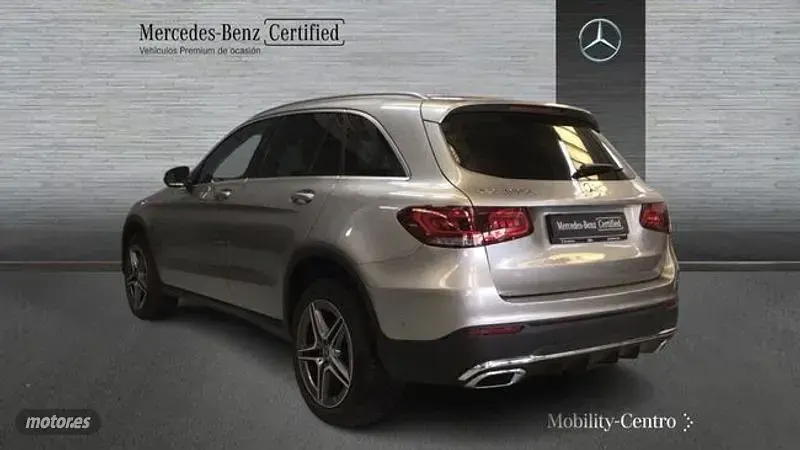 Usado Mercedes GLC300de 306 CV (225 kW) 2021 Plateado SUV
