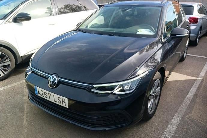 Negro Usado 2021 VW Golf VII Life Familiar | 15.450 € (Buen precio) - Imagen 1/4