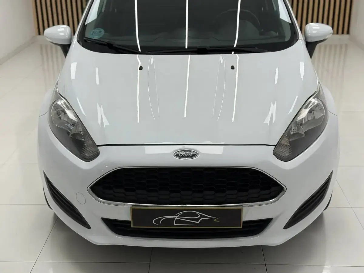Usado Ford Fiesta Trend 75 CV (55 kW) 2017 Blanco Berlina