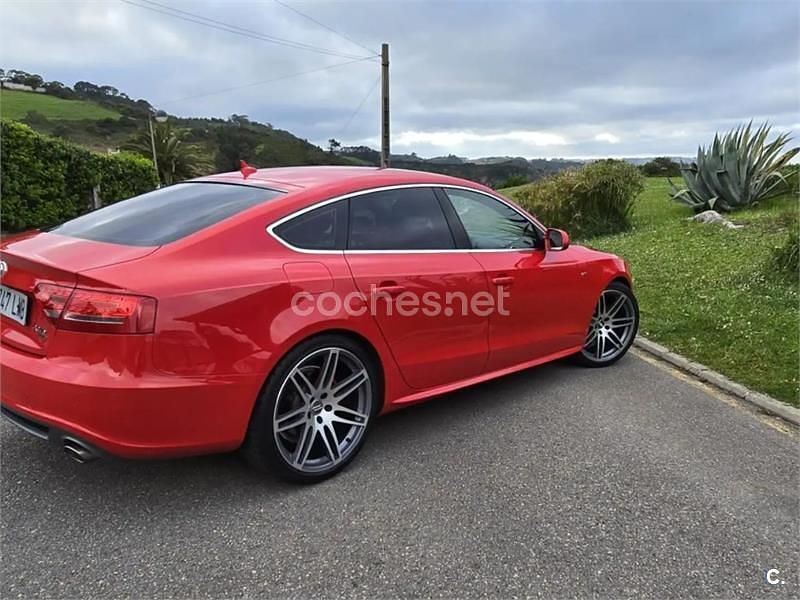 Usado Audi A5 272 CV (200 kW) 2010 Rojo Coupe