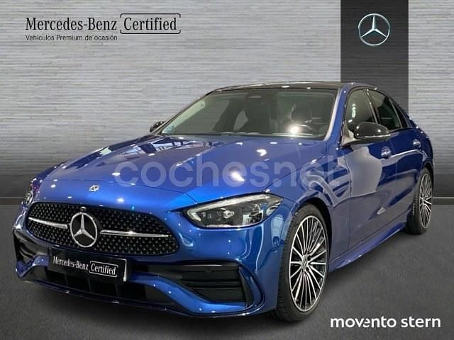 Azul Usado 2022 Mercedes C200 Berlina | 35.800 € (Precio justo) - Imagen 1/3