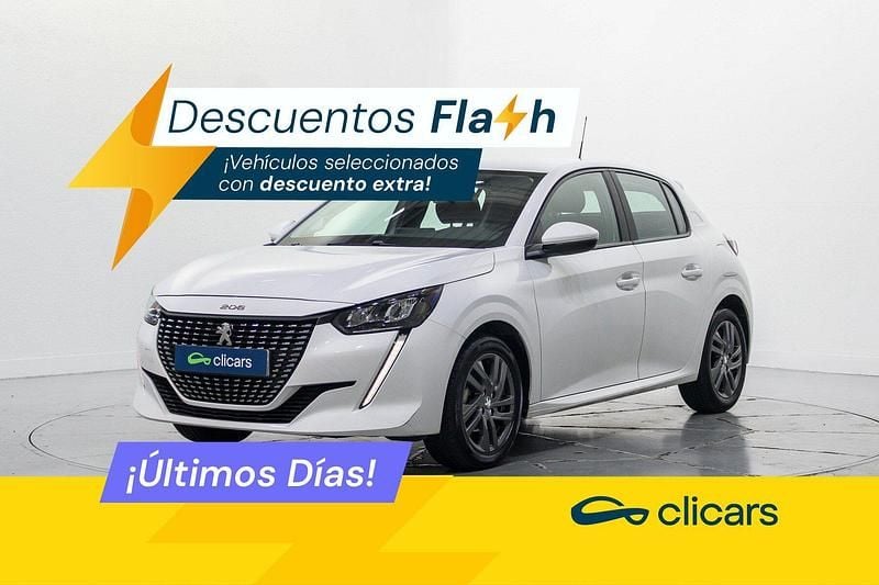 Blanco Usado 2021 Peugeot 208 Active Utilitario | 10.590 € (Precio justo) - Imagen 1/4