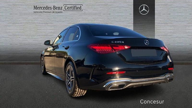Usado Mercedes C220 194 CV (142 kW) 2021 Negro Coupe