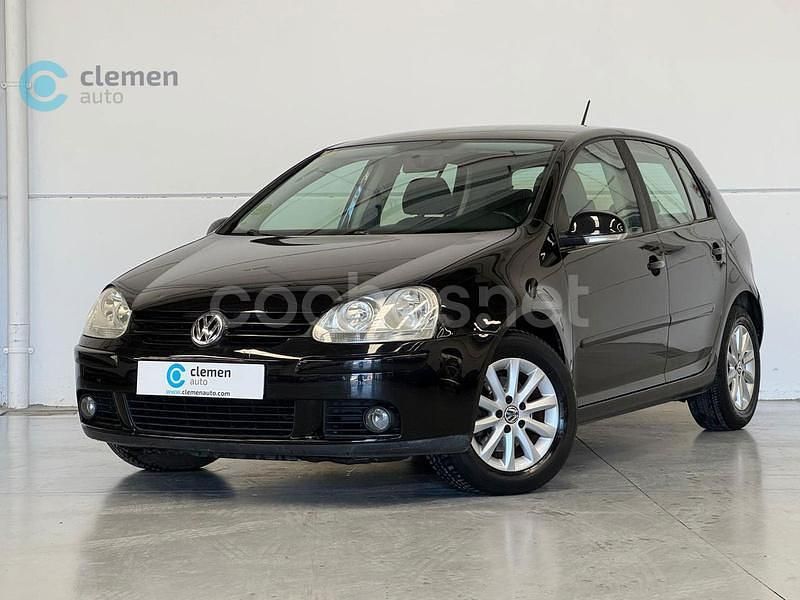 Negro Usado 2008 VW Golf VI Highline Berlina | 5900 € (Precio justo) - Imagen 1/4