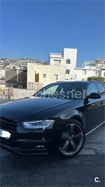 Usado Audi A4 S-Line 150 CV (110 kW) 2015 Negro Familiar