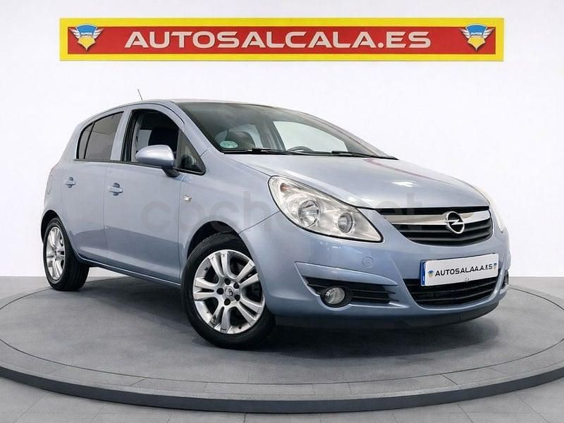 Usado Opel Corsa Selective 85 CV (62 kW) 2015 Azul Utilitario