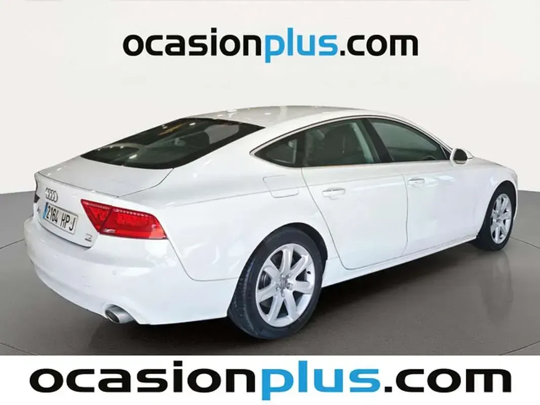 Usado Audi A7 Sportback 313 CV (230 kW) 2013 Blanco Utilitario