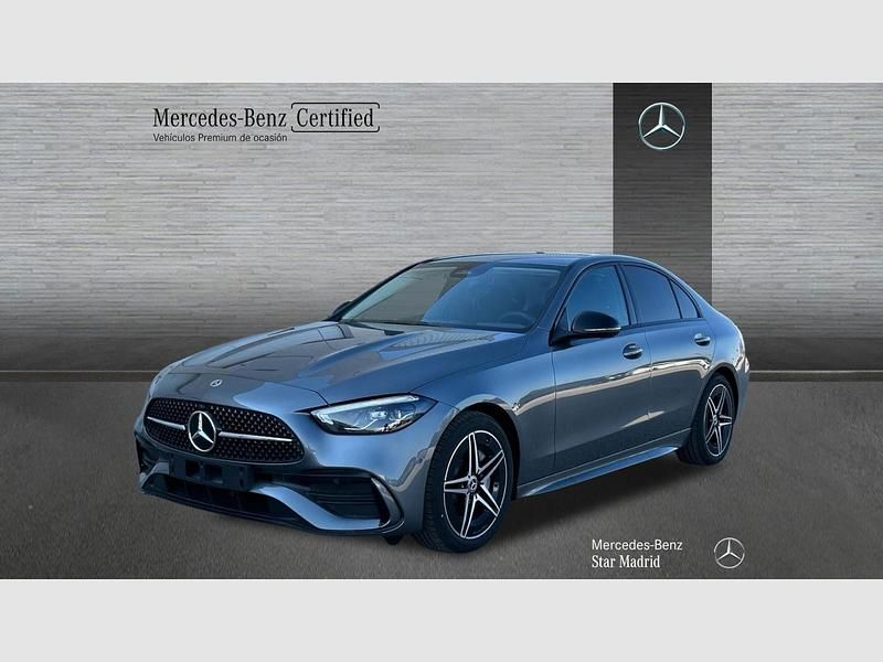 Gris selenita (metalizada) Usado 2025 Mercedes C220 Berlina | 48.990 € (Precio justo) - Imagen 1/4