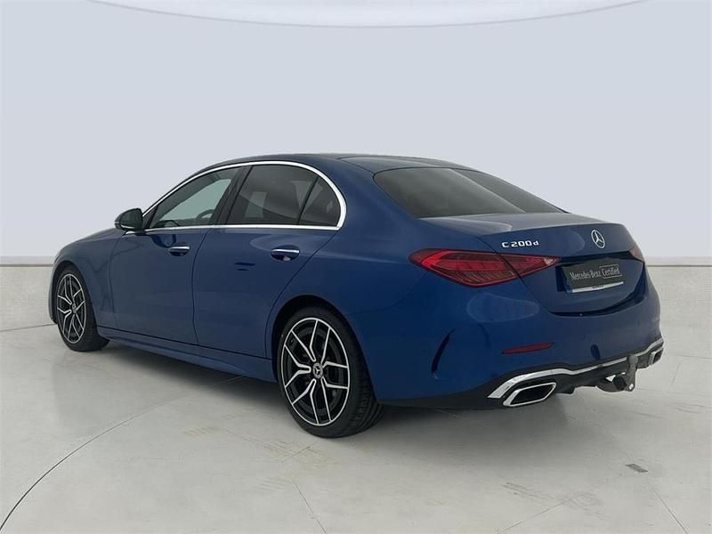 Usado Mercedes C200 163 CV (119 kW) 2025 Azul espectra Berlina
