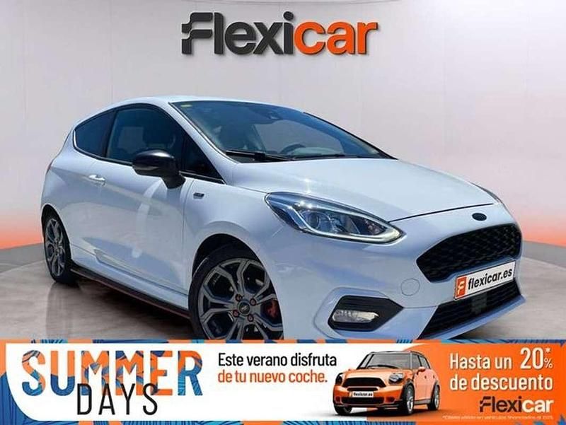Blanco Usado 2018 Ford Fiesta ST-Line Utilitario | 10.590 € (Precio justo) - Imagen 1/4