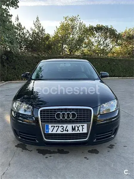 Usado Audi A3 Sportback Ambition 105 CV (77 kW) 2006 Negro Utilitario