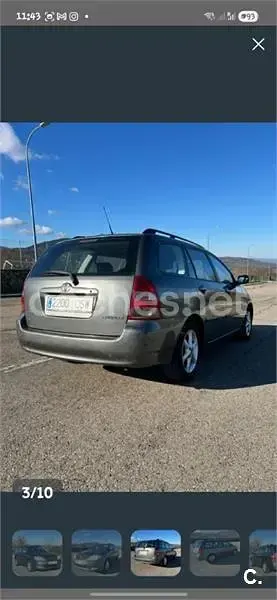 Usado Toyota Corolla Terra 90 CV (66 kW) 2004 Gris / plata Familiar