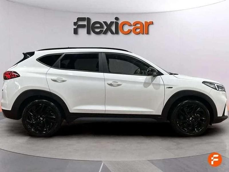 Usado Hyundai Tucson N Line 185 CV (136 kW) 2019 Negro SUV
