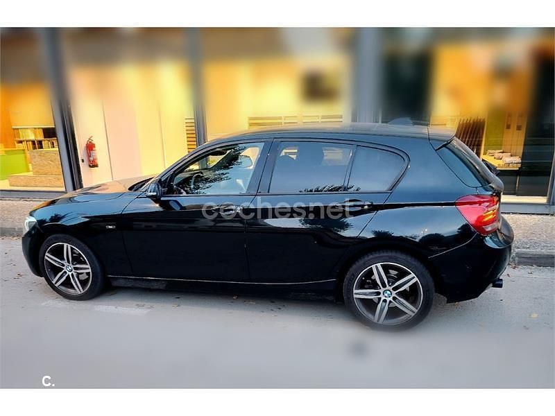 Usado BMW 116 Sport Line 116 CV (85 kW) 2012 Negro Utilitario