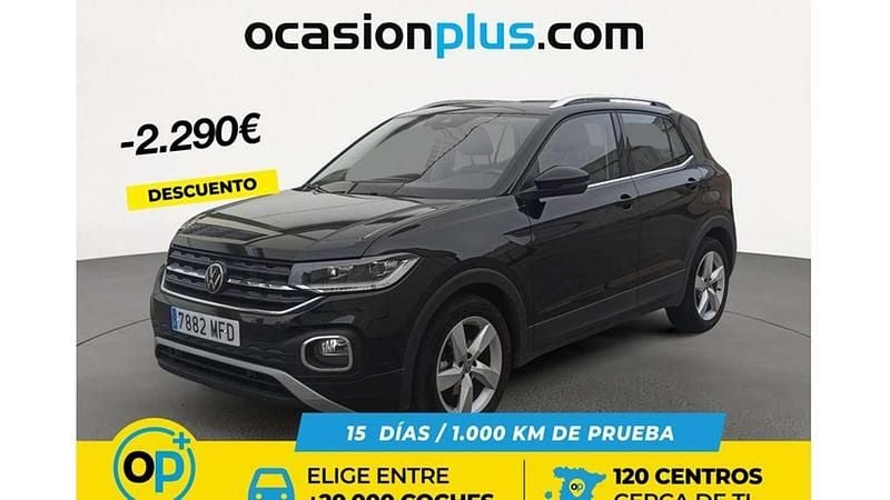 Negro Usado 2023 VW T-Cross Sportline SUV | 22.900 € (Precio justo) - Imagen 1/1