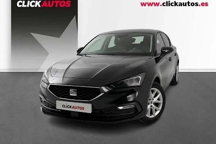 Usado Seat Leon Style 130 CV (95 kW) 2024 Negro