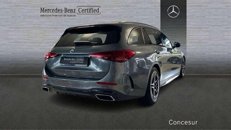 Usado Mercedes C220 200 CV (147 kW) 2025 Gris Familiar