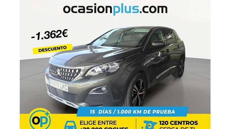 Usado Peugeot 3008 Allure 131 CV (96 kW) 2020 Gris SUV